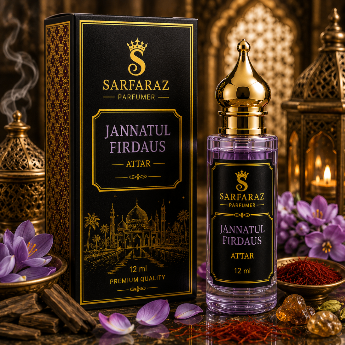 Jannatul Firdaus Attar — Premium Attars by Sarfaraz Parfumer