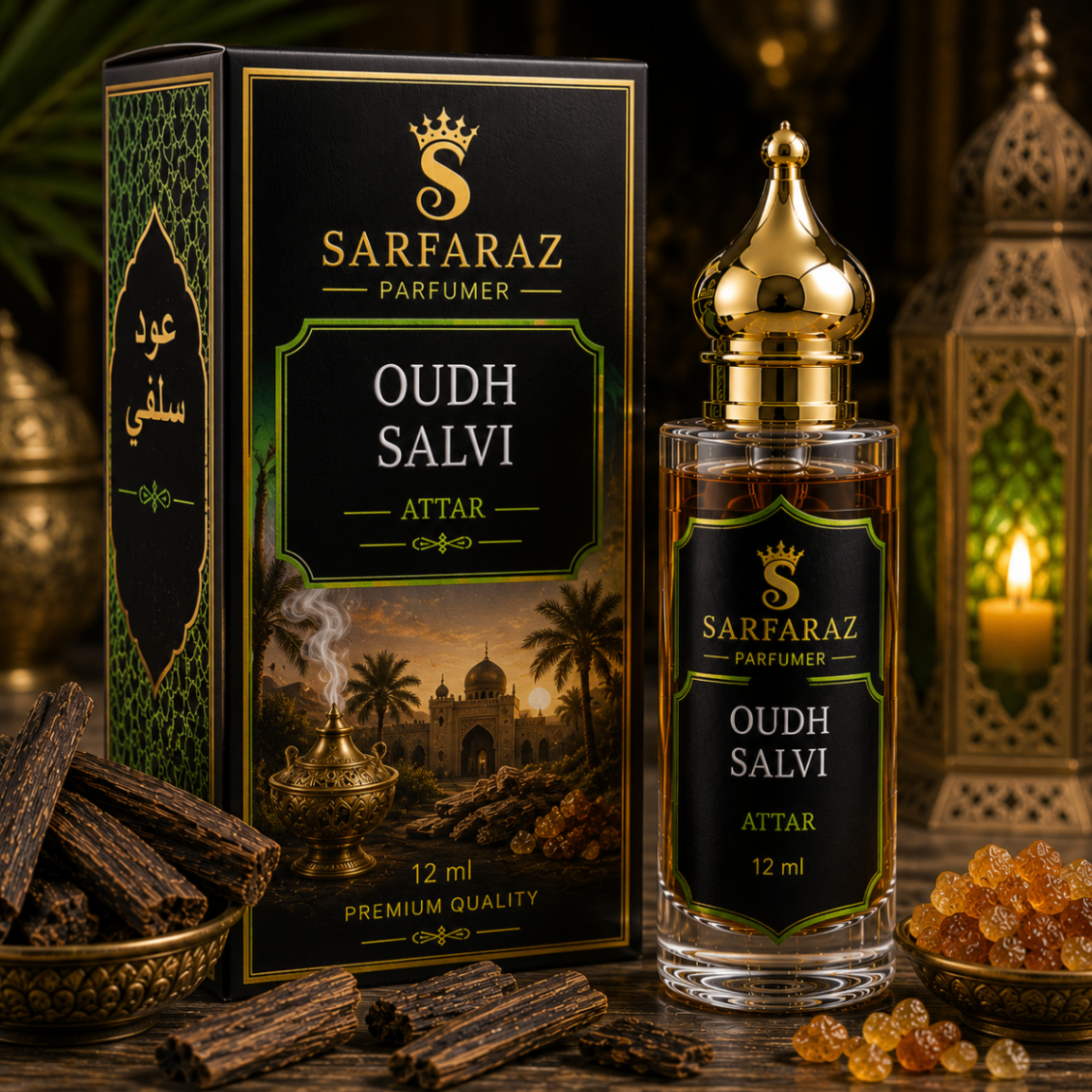 Oudh Salvi Attar — Arabic Oudh by Sarfaraz Parfumer