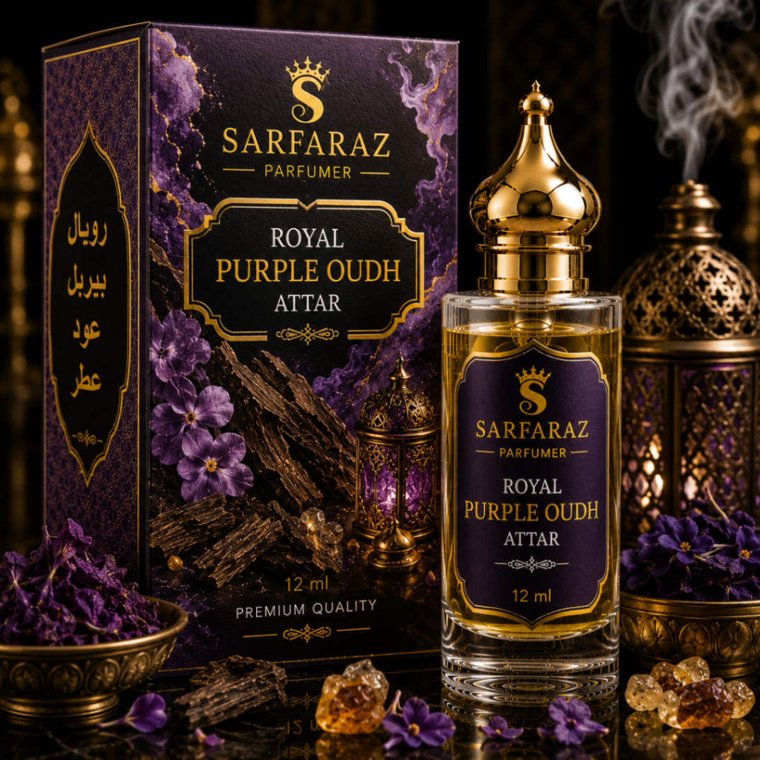 Royal Purple Oudh Attar — Arabic Oudh by Sarfaraz Parfumer
